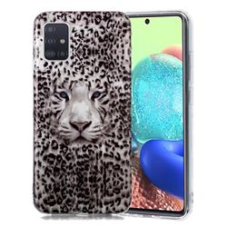 Leopard Tiger Noctilucent Soft TPU Back Cover for Samsung Galaxy A71 5G