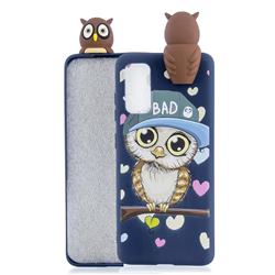 Bad Owl Soft 3D Climbing Doll Soft Case for Samsung Galaxy A71 5G