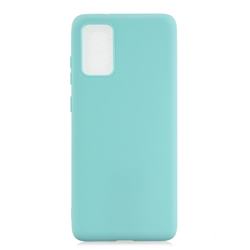 Candy Soft Silicone Protective Phone Case for Samsung Galaxy A71 5G - Light Blue