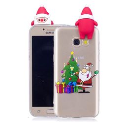 Christmas Spree Soft 3D Climbing Doll Soft Case for Samsung Galaxy A7 2017 A720