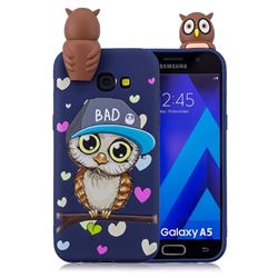 Bad Owl Soft 3D Climbing Doll Soft Case for Samsung Galaxy A7 2017 A720