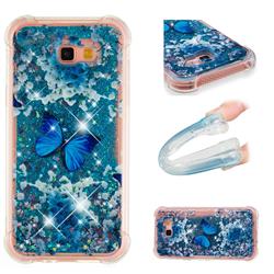 Flower Butterfly Dynamic Liquid Glitter Sand Quicksand Star TPU Case for Samsung Galaxy A7 2017 A720