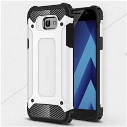 King Kong Armor Premium Shockproof Dual Layer Rugged Hard Cover for Samsung Galaxy A7 2017 A720 - White