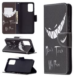 Crooked Grin Leather Wallet Case for Samsung Galaxy A72 (4G, 5G)