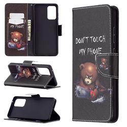Chainsaw Bear Leather Wallet Case for Samsung Galaxy A72 (4G, 5G)