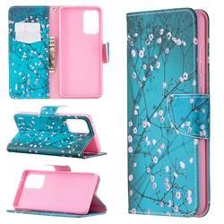 Blue Plum Leather Wallet Case for Samsung Galaxy A72 (4G, 5G)