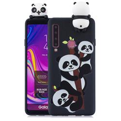 Ascended Panda Soft 3D Climbing Doll Soft Case for Samsung Galaxy A9 (2018) / A9 Star Pro / A9s