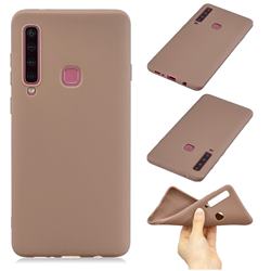Candy Soft Silicone Phone Case for Samsung Galaxy A9 (2018) / A9 Star Pro / A9s - Coffee