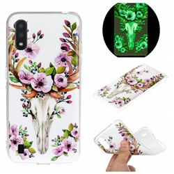Sika Deer Noctilucent Soft TPU Back Cover for Samsung Galaxy A01