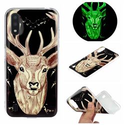 Fly Deer Noctilucent Soft TPU Back Cover for Samsung Galaxy A01