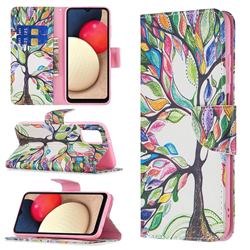 The Tree of Life Leather Wallet Case for Samsung Galaxy A03s