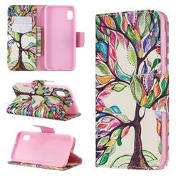 The Tree of Life Leather Wallet Case for Samsung Galaxy A10e