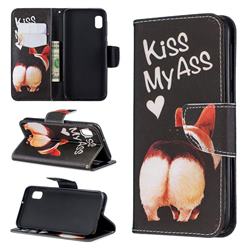 Lovely Pig Ass Leather Wallet Case for Samsung Galaxy A10e