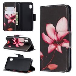 Lotus Flower Leather Wallet Case for Samsung Galaxy A10e