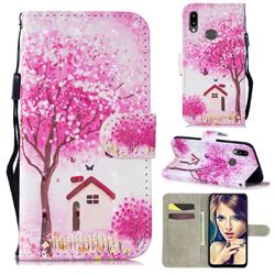 Tree House 3D Painted Leather Wallet Phone Case for Samsung Galaxy A10s