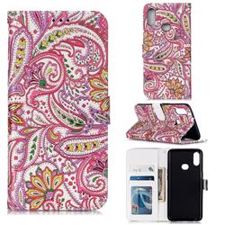 Pepper Flowers 3D Relief Oil PU Leather Wallet Case for Samsung Galaxy A10s