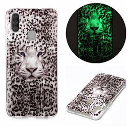 Leopard Tiger Noctilucent Soft TPU Back Cover for Samsung Galaxy A11