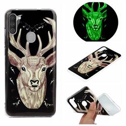 Fly Deer Noctilucent Soft TPU Back Cover for Samsung Galaxy A11