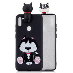 Staying Husky Soft 3D Climbing Doll Soft Case for Samsung Galaxy A11