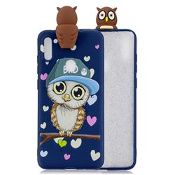 Bad Owl Soft 3D Climbing Doll Soft Case for Samsung Galaxy A11