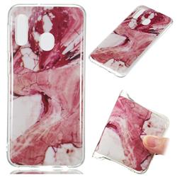 Pork Belly Soft TPU Marble Pattern Phone Case for Samsung Galaxy A20e