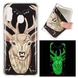 Fly Deer Noctilucent Soft TPU Back Cover for Samsung Galaxy A20e