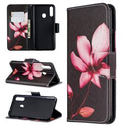 Lotus Flower Leather Wallet Case for Samsung Galaxy A20s