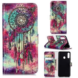 Butterfly Chimes PU Leather Wallet Case for Samsung Galaxy A20s