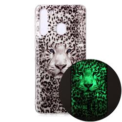 Leopard Tiger Noctilucent Soft TPU Back Cover for Samsung Galaxy A21