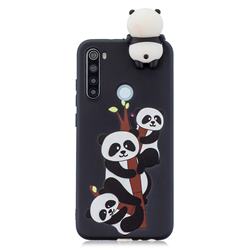 Ascended Panda Soft 3D Climbing Doll Soft Case for Samsung Galaxy A21