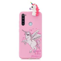 Wings Unicorn Soft 3D Climbing Doll Soft Case for Samsung Galaxy A21
