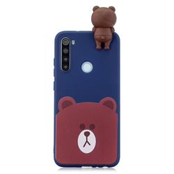 Cute Bear Soft 3D Climbing Doll Soft Case for Samsung Galaxy A21