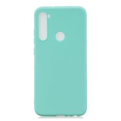 Candy Soft Silicone Protective Phone Case for Samsung Galaxy A21 - Light Blue