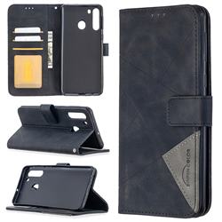 Binfen Color BF05 Prismatic Slim Wallet Flip Cover for Samsung Galaxy A21 - Black
