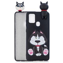 Staying Husky Soft 3D Climbing Doll Soft Case for Samsung Galaxy A21s