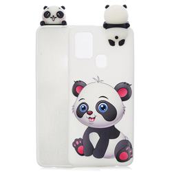 Panda Girl Soft 3D Climbing Doll Soft Case for Samsung Galaxy A21s