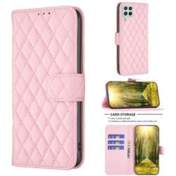 Binfen Color BF-14 Fragrance Protective Wallet Flip Cover for Samsung Galaxy A22 4G - Pink