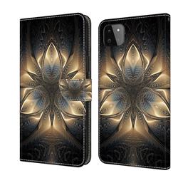 Resplendent Mandala Crystal PU Leather Protective Wallet Case Cover for Samsung Galaxy A22 5G