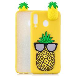 Big Pineapple Soft 3D Climbing Doll Soft Case for Samsung Galaxy A30