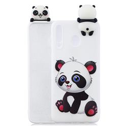 Panda Girl Soft 3D Climbing Doll Soft Case for Samsung Galaxy A30