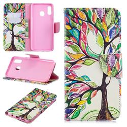 The Tree of Life Leather Wallet Case for Samsung Galaxy A30