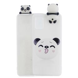 Smiley Panda Soft 3D Climbing Doll Soft Case for Samsung Galaxy A31