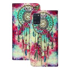 Butterfly Chimes PU Leather Wallet Case for Samsung Galaxy A31