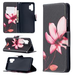 Lotus Flower Leather Wallet Case for Samsung Galaxy A32 5G