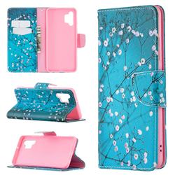 Blue Plum Leather Wallet Case for Samsung Galaxy A32 4G