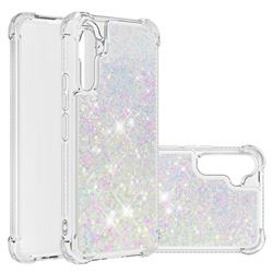 Dynamic Liquid Glitter Sand Quicksand Star TPU Case for Samsung Galaxy A34 5G - Pink