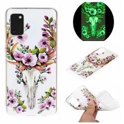 Sika Deer Noctilucent Soft TPU Back Cover for Samsung Galaxy A41