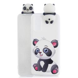 Panda Girl Soft 3D Climbing Doll Soft Case for Samsung Galaxy A41