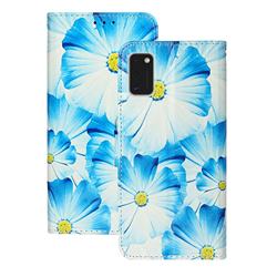 Orchid Flower PU Leather Wallet Case for Samsung Galaxy A41