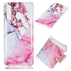 Pink Plum Soft TPU Marble Pattern Case for Samsung Galaxy A50
